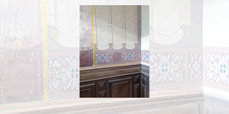 Décor restauration des ornements d'une Chapelle