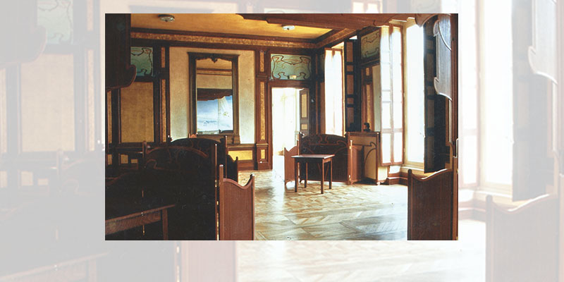 Décor peint Art Nouveau, Vernouillet