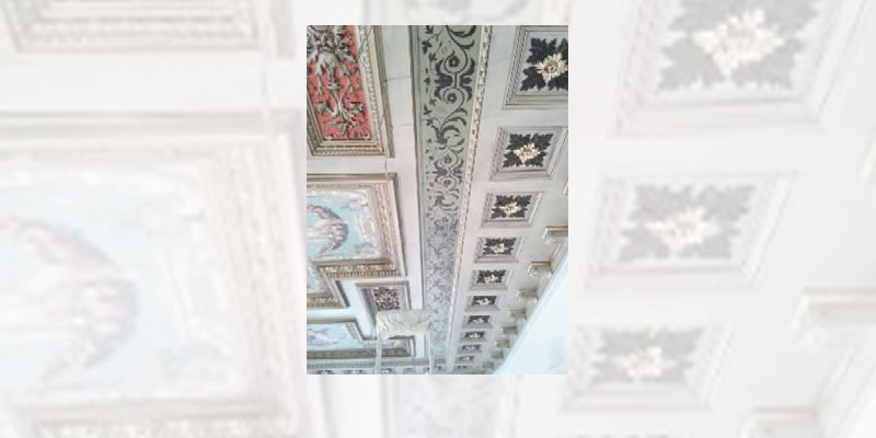 Plafond peint, Paris