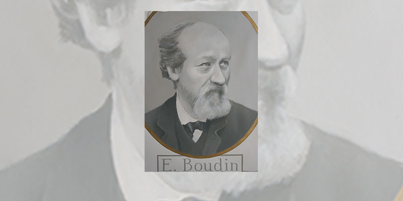 Portrait en grisaille, détail, mairie de Honfleur